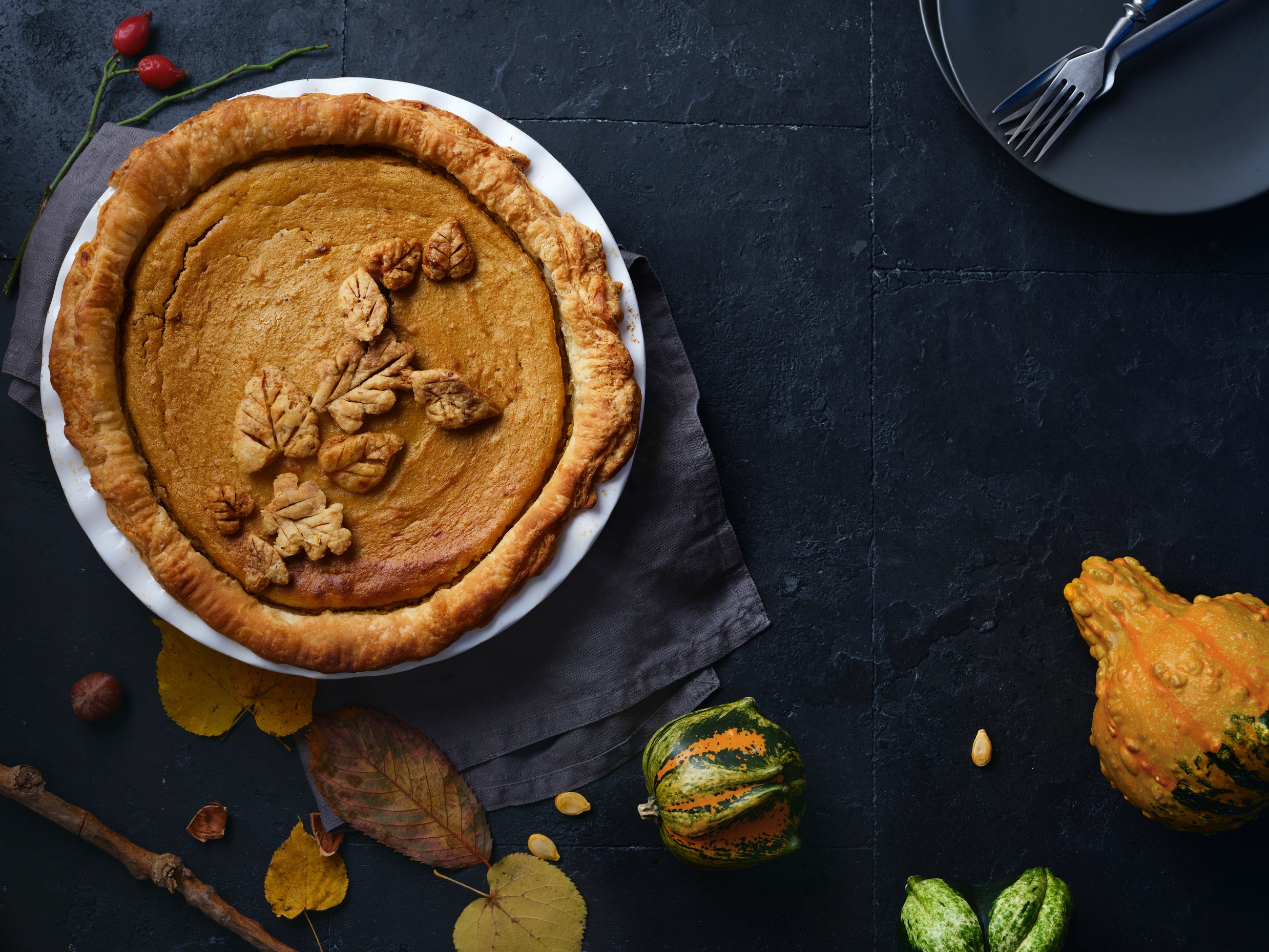 Pumpkin Pie Flatlay